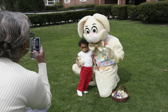 Wick Park Easter egg hunt.