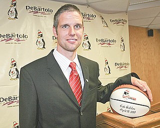 ROBERT K. YOSAY | THE VINDICATOR..Bob Boldon, a standout player at Louisville High and NAIA Walsh University in the mid-1990s, was hired to jump-start a Penguins program coming off the two worst seasons in school history.