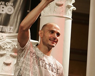 Pavlik Martinez weigh-in Atlantic City.