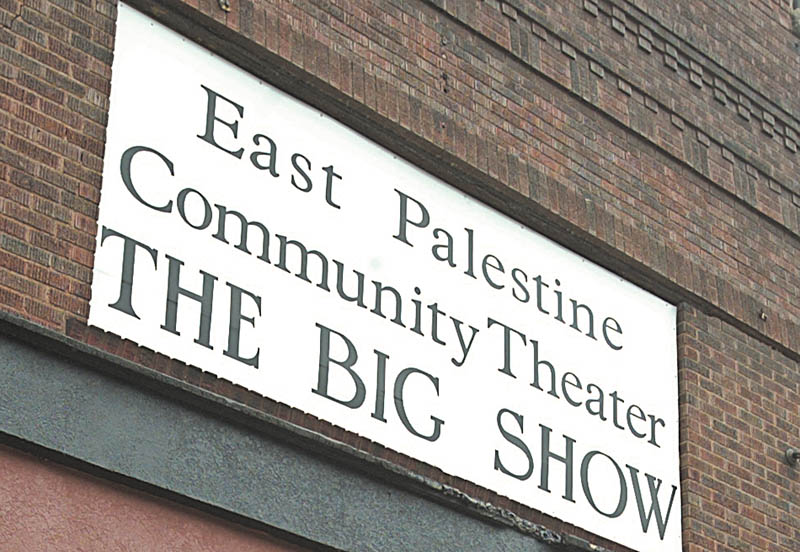 Don Elzer is renovating a former movie theater in East Palestine for use as a community theater.