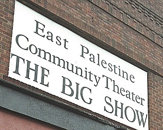 Don Elzer is renovating a former movie theater in East Palestine for use as a community theater.