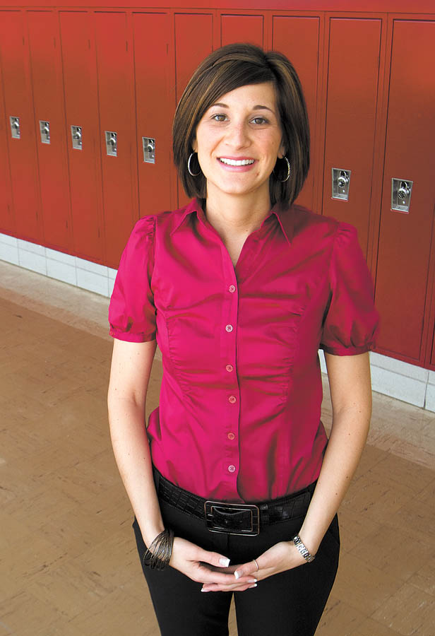 Samantha Villella, director of advancement at Cardinal Mooney High School