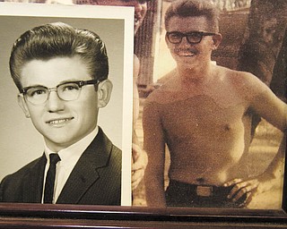 Lowellville native John Mirich, pictured above in his senior portrait and while enlisted as an Army Specialist 5, will be honored by the American Legion Post 247 next week. Mirich was killed in a helicopter crash during the Vietnam War.