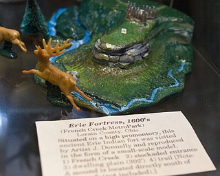 LISA-ANN ISHIHARA | THE VINDICATOR.."Erie Fortress, 1600's" is a small scale model of French Creek MetroPark created by Joseph Donnelly..