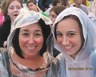 Debbie and her youngest daughter, Dani, attended a Corbin Blue and Vanessa Hudgens concert at the Canfield Fair.