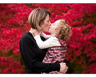 Sarrah Scarmack of Canfield and her daughter, Sophia.