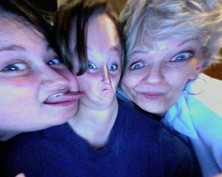 Mary McLaughlin and her granddaughters.