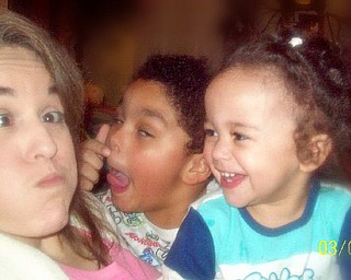 Monica Proctor, with her children, Paul and Hannah, says to be unafraid to show your silly side. It gets the best and most rewarding laughter, especially when the kids join in too!