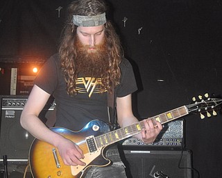 Jon Dean of Asleep at Cedars Lounge, Saturday, May 8, 2010.