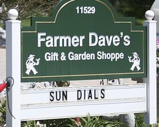 ROBERT K. YOSAY | THE VINDICATOR..Farmer Dave's Gift and Garden shop in North Lima - on the corner of rt 7 and rt 164 has various concrete and sand sculptures for almost everyones taste - 30-