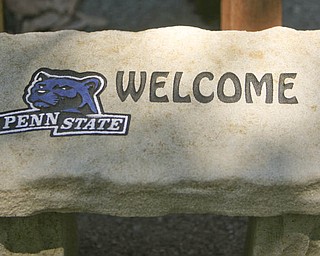 ROBERT K. YOSAY | THE VINDICATOR..Arleens newest line sand stone engraving at Farmer Dave's Gift and Garden shop in North Lima -- 30-