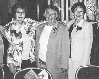 Ohio Federation of Republican Women conducted a spring conference April 23-24 at Wright Patterson Air Force Base in Dayton. Attendees toured the Fisher House, where military families stay at no charge while a family member is hospitalized. Warren Republican Women’s Club donated $1,000 to the house. Among those in attendance were, from left, Carol Griffiths, president of WRWC; Eddie Wolcott, OFRW N.E. District vice president; Kay Ayres, vice chairman of the Ohio Republican Party; Jean Turner, OFRW president; and Ann Brown, OFRW parliamentarian. The conference speaker was George Sleigh, a 9/11 survivor of the 91st floor of the World Trade Center’s North Tower.