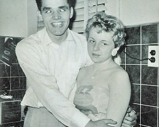 Ilona (Lee) Landers says Arnold (Tony) Landers is still doing crazy things, and sheÕs still giving him a sick look. By the way, they will celebrate their 50th wedding anniversary on Oct. 15. They live in Youngstown.