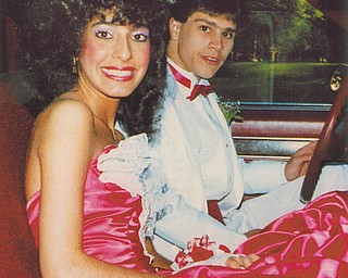 Francie Santarelli and Greg Short attended the Woodrow Wilson High School prom in 1987.