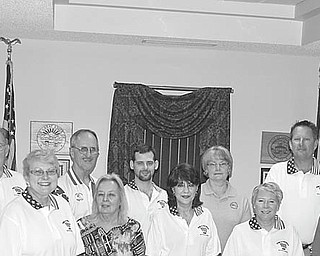 Plans for the Independence Day Parade in Canfield have been completed by, from left, Dennis Wilde, John Craig, Marlene Belfiore, Jack Salmon, Barb Fisher, Jeff Moliterno, Enid Maldonado, Clare Neff, Carol Salmon, David Burch, Alexa Magnuson, and Chuck Clucci. Other committee members, not pictured, are Steve Rogers, Mark Sabol and Jim Queen.