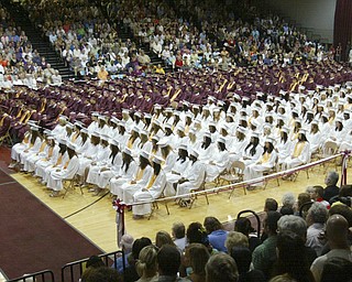 ROBERT K. YOSAY | THE VINDICATOR..The 2010 Class of Boardman High School at Boardman High Schools Graduation 2010 held at the school -30