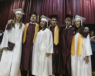 ROBERT K. YOSAY | THE VINDICATOR..at Boardman High Schools Graduation 2010 held at the school -30