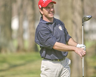ROBERT K. YOSAY | THE VINDICATOR..Mill Creek Golf Course with Dennis Miller golf Director ( blue hat ) and Andy Santor head professional in the red hat -30-