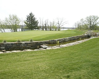 ROBERT K. YOSAY | THE VINDICATOR..The Lake Club course in Poland - Mike Ferante ( blue stripes) Jim Pipino ( solid blue and Derrick Naper -30-