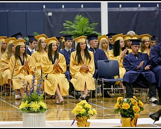 ROBERT K. YOSAY | THE VINDICATOR...at Lowellville High School gym - the glass of 2010 - graduated Sunday afternoon-30