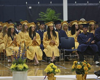 ROBERT K. YOSAY | THE VINDICATOR...at Lowellville High School gym - the glass of 2010 - graduated Sunday afternoon-30