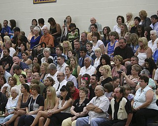 ROBERT K. YOSAY | THE VINDICATOR..proud parents and friends at Lowellville High School gym - the glass of 2010 - graduated Sunday afternoon-30