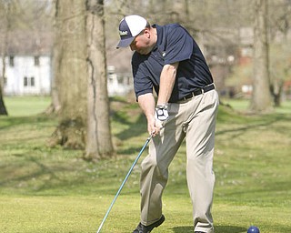 ROBERT K. YOSAY | THE VINDICATOR..Mill Creek Golf Course with Dennis Miller golf Director ( blue hat ) and Andy Santor head professional in the red hat -30-