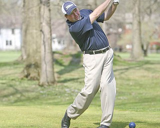 ROBERT K. YOSAY | THE VINDICATOR..Mill Creek Golf Course with Dennis Miller golf Director ( blue hat ) and Andy Santor head professional in the red hat -30-