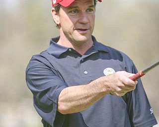 ROBERT K. YOSAY | THE VINDICATOR..Mill Creek Golf Course with Dennis Miller golf Director ( blue hat ) and Andy Santor head professional in the red hat -30-