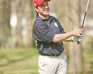 ROBERT K. YOSAY | THE VINDICATOR..Mill Creek Golf Course with Dennis Miller golf Director ( blue hat ) and Andy Santor head professional in the red hat -30-