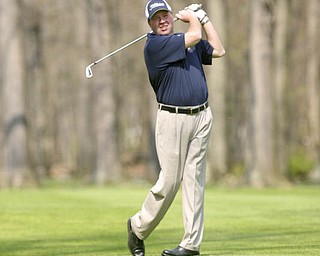 ROBERT K. YOSAY | THE VINDICATOR..Mill Creek Golf Course with Dennis Miller golf Director ( blue hat ) and Andy Santor head professional in the red hat -30-