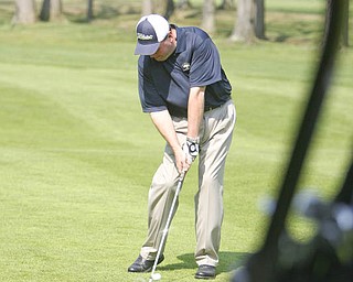 ROBERT K. YOSAY | THE VINDICATOR..Mill Creek Golf Course with Dennis Miller golf Director ( blue hat ) and Andy Santor head professional in the red hat -30-