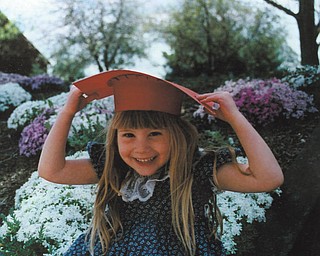 Leanna Hartsough, who will be a senior at Canfield High School in the fall, is shown on her graduation day from kindergarten.