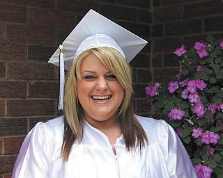 Kayla Marie Babos of Boardman is all smiles after she graduated from Boardman High School.