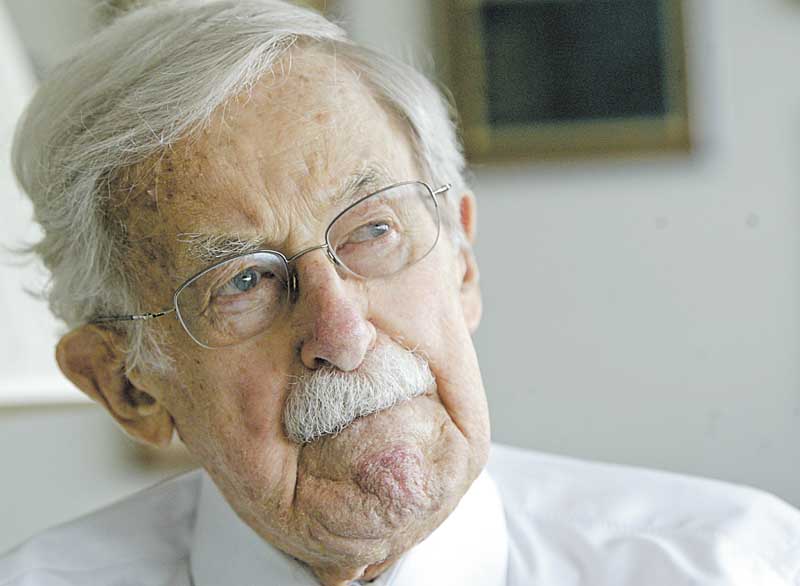 C. Clark Hammitt, 95, played in the Ohio State University band and plays snare drum in the Canfield Communty Band. He resides at Park Vista in Youngstown.