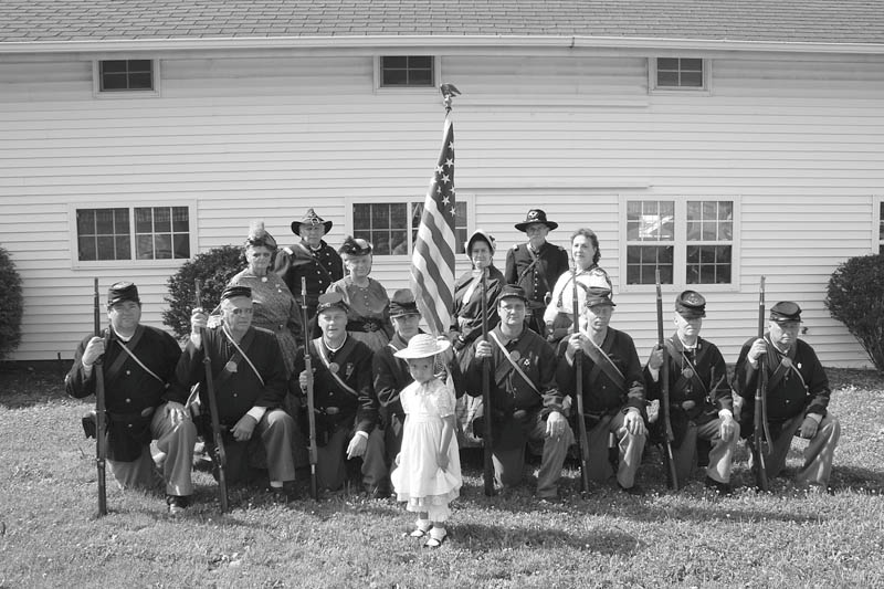 Historical times recreated: The 105th Ohio Volunteer Infantry and Argus Lodge will host the sixth biannual Civil War Reenactment July 24 and 25 at Argus Park, 5050 Shields Road, Canfield. Gates will be open from 10 a.m. to 4:30 p.m. each day, and visitors will have an opportunity to visit camps and talk with the soldiers. Battles are scheduled for 2 p.m. both days. Speakers will portray Gen. Robert E. Lee, Gen. Ulysses S. Grant and President Abraham Lincoln. There will be historical presentations, dress parades, and Gatling gun and live mortar fire demonstrations. Admission is $5 for adults. Children 10 and under are admitted free. Shown wearing authentic Civil War-era clothing are a few of those who will participate in the reenactment.