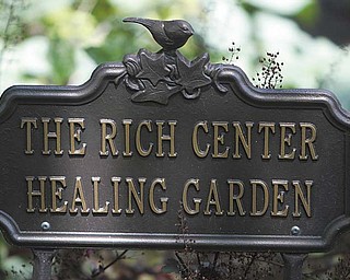 Outdoor Healing Garden in front of Fedor Hall on the Youngstown State University Campus.