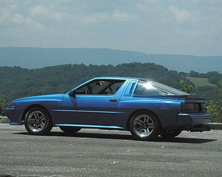 This restored 1987 Chrysler Conquest TSI is owned by William Gains of Youngstown.