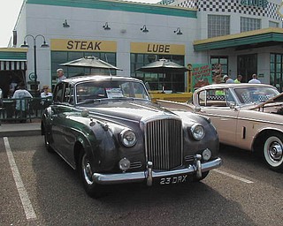 This 1956 Bentley shown at Quaker Steak and Lube is owned by Paul Gains of Youngstown.
