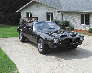 This is Luke Leffler's 1970 Pontiac Firebird Formula 400 Ram air. He lives in Kent.