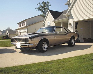 This 1968 Camaro belongs to Chip Ruffner of Austintown. His wife, Lucy, says he and his car are at car shows weekly.