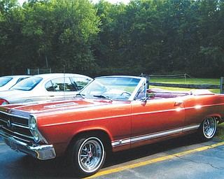 This 1966 Ford Fairlane convertible is owned by Jan and Larry Green of Boardman.