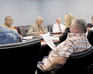 The Western Reserve Transit Authority Board of Trustees met Thursday at its Mahoning Avenue administration building, which had been closed for construction since last year. The trustees had been meeting at Oakhill Renaissance Place during the expansion project.