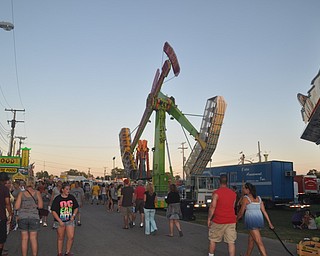 The Canfield Fair on Thursday, September 2, 2010.