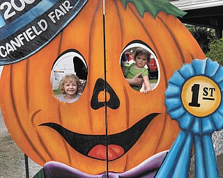 Natalie, left, and Brienna Kollar of Hudson, Ohio. Elaine Kollar of Lowellville, their grandmother, sent in this photo.