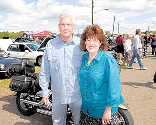 . Pastor Frank Glenn and his wife Linda Glenn put on the ox roast every year.