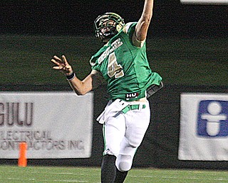 URSULINE - Paul Kempe fires the ball downfield Friday night at YSU. - Special to The Vindicator/Nick Mays