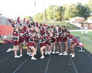 Liberty Cheerleaders - Photos from the Liberty vs Campbell football game