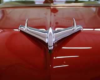 The Vindicator: Sara C. Tobias
A 1955 Chevy Nomad Wagon in the TP Tools auto Museum in Canfield. The free museum is open Saturdays and features a dozen classic cars.