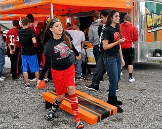 Liberty at Struthers Blitz Tailgate Party on Friday, Sept. 17, 2010.